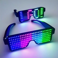 LED Light Glasses Multi-Color Cermin Mata LED Glasses Spec Mata Lampu White Light Glasses LED眼镜
