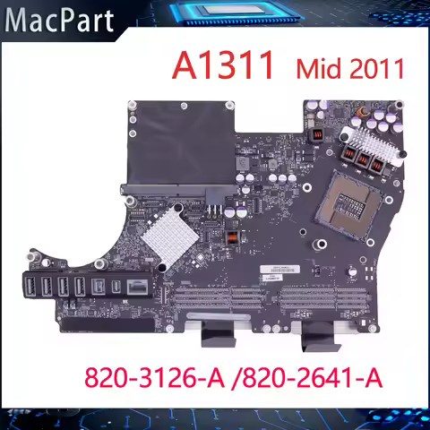 Original A1311 Motherboard for iMac 21.5'' Logic Board 820-2641-A 820-3126-A mid 2011 Model 100% Tes