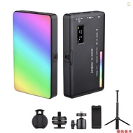 Andoer Andoer W140 RGB LED Video Light Kit Pocket Video Conference Lighting CRI95+ 2500K-9000K Dimma