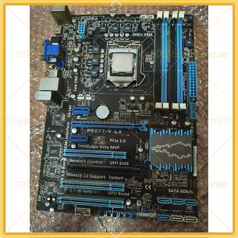 Used For ASUS P8Z77-V LX/LX2 LGA 1155 Intel Z77 HDMI SATA 6Gb/s USB 3.0 ATX Intel Motherboard