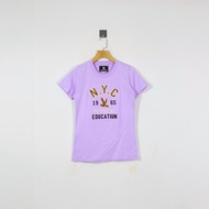 GM DESIGNS  เสื้อยืดคอกลมหญิง(เข้ารูป) งานปัก เสื้อยืดผ้าคอตตอน GM-3012/3