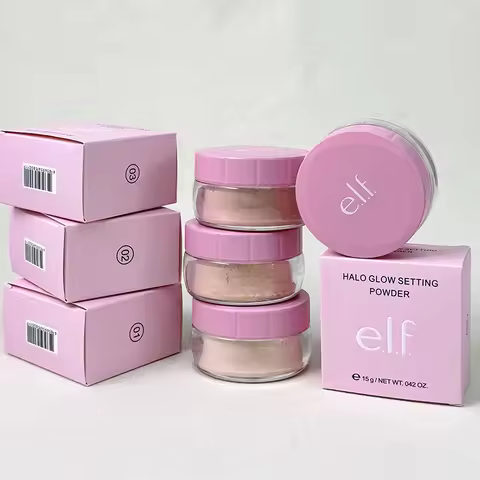 Fashion Brand Elf Setting Powder Matte Lasting Oil Control Honey Powder Nourish Moisturizing Lip Glo