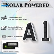 Led House Numbers For Home Yard Eco Friendly Solar Powered Efficiency Emergency Service Locating