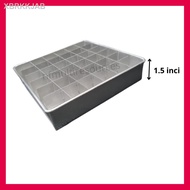 【New stock】∋Loyang Brownies with Cutter Brownies 8x8 Loyang Brownies 9 7 inci Acuan Brownies 10x10 Cookies Aluminium