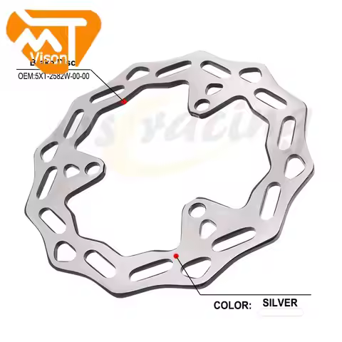 Motorcycles Rear Brake Disc Wavy Rotor For Yamaha XT225 Serrow 97-98 XT250 Tricker 04-06 XT250 X 06-