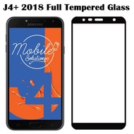 Samsung Galaxy J4+ Plus 2018 Full Coverage Tempered Glass Screen Protector