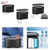 [Abbraccia] Ice Bathtub, Foldable Bathtub for The Shower, Large Bathtub, Barrel Bathtub, Portable Ba