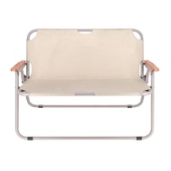 เก้าอี้แคมป์ปิ้ง 2 ที่นั่ง FONTE รุ่น FC-002 สีเบจ