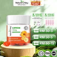 Nature's Key Lutein Gummies 12mg EyeHealth Protection lmprove Vision OrangeFlavor (60 Gummies)
