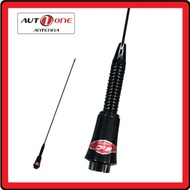 Auto one Radio Antenna CB-S08B Silver Coil CB 245 Mhz Band