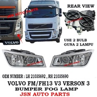 BUMPER FOG LAMP 2BULB VOLVO FM13 FH13 FM/FH V3 VERSON 21035690 21035692 21297918