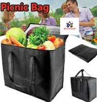 WeShop8888 Large Insulated Thermal Delivery Bag Food Catering  Delivery Bag Grocery Food Bag