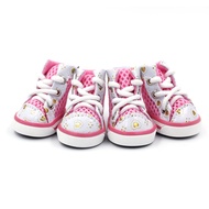 Pet Shoes Summer Casual Breathable Mesh Dog Shoes Teddy Bichon Poodle Chihuahua Small Dog Foot Cover