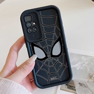 Case For Xiaomi Redmi 10 10 Prime Phone Spider Web Silicone Soft Shell Shockproof