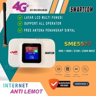 Modem Mifi Wifi SMARTCOM E5577 4G Unlock All Operator + Antena