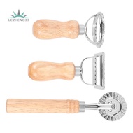 3PCS Ravioli Pasta Cutter Set, Ravioli Stamp Maker with Wooden Handle Ravioli Cutter Ravioli Maker f