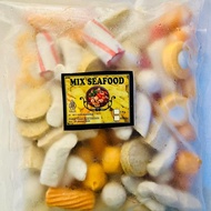 mix seafood suki 1kg - mayka Frozen feast