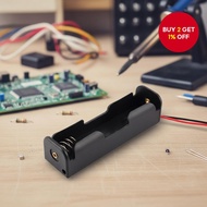 186503.7V18650  Kotak Penyimpanan Bateri 18650 dengan Wayar 3.7V Pemegang Kes untuk Bateri 18650 Hit