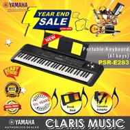 Yamaha PSRE283 Portable Keyboard-NEW UNIT ( PSR-E283 / PSR283 / PSR-E283 / PSR / PSR283)BASIC