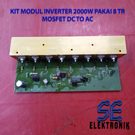 Kit Modul Inverter 2000 W  pakai 8 tr mosfet dc to ac