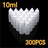 100ชิ้น10มิลลิลิตรพลาสติกแบบบีบได้ที่ว่างเปล่าขวดหยดหยดน้ำตาเทียม 100PCS 10ml Empty Plastic Squeezab