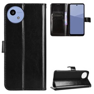 Wallet Leather Case For Sharp Aquos Wish 3 4 5 6 Aquos Sense 9 8 7 6 Plus Sense6 Flip Card Slot Phon
