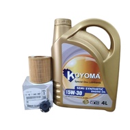 A421II# BMW N20 N26 F30 F10 E84 OIL FILTER + KOYOMA ENGINE OIL (combo offer) 5W-30 SEMI