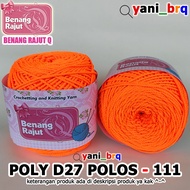 PD27P111 I POLY D27 PLAIN 111 ORANGE