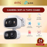 TP-Link Tapo C246D 2-lens scanning Camera, waterproof, 2-way conversation monitoring