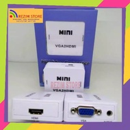 CONVERTER VGA TO HDMI MINI BOX. / VGA FEMALE TO HDMI FEMALE Converter vga hdmi VGA2HDMI