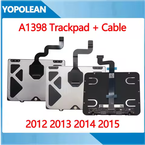 Original A1398 Trackpad For Macbook Pro Retina 15" A1398 Touchpad with Flex Cable 2012 2013 2014 201