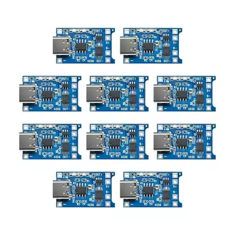 TP4056 18650 Lithium Battery Charging Board 3.7V 3.6V 4.2V 1A Charging Module with Overcharge and Ov