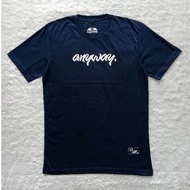 Anyway Short Sleeve T-Shirt "anyway" Navy 692