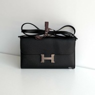 99新🆕 Hermès 愛馬仕 Constance To Go 黑色銀釦