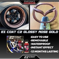 Rose Gold Chrome Colour Paint(EZ COAT Rose Gold)