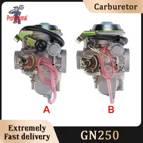 GN250 Motorcycle Carburetor For Suzuki GN250 GN300 Dr250 For Yamaha Sr250 Roketa JS400-7 Hensim HS40