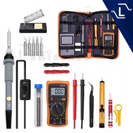 [Luminense] Multimeter Solder Set Solder iron Solder wire Cutter Solder Stand de-soldering pump Adju