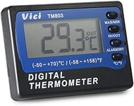 TM803 Large LCD Display Fridge Refrigerator Freezer Thermometer -50~70℃ Digital Alarm Temperature Meter ℃/℉