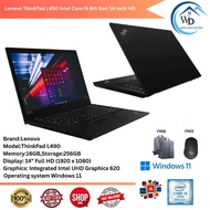 Lenovo ThinkPad L490 Intel Core i5 8th Gen 14-inch HD Thin and Light Laptop