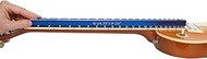 MusicNomad Tri-Beam 3 'n 1 Dual Notched Straightedge & Precision Straightedge for Acoustic and Elect
