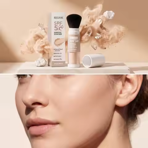 8g Natural Matte Mineral Sunscreen Powder Mild Refresh Non-sticky Lightweight Covering Original Summ