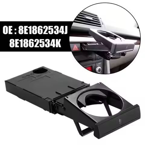 1Pcs Stretch Folding Cup Holder Stand Drink Bottle Mount Rack 8E1 862 534 J / 8E1 862 534 K For Audi