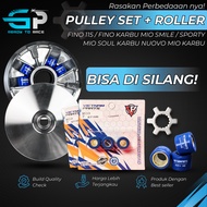 Pulley Set Roller House + Fan + Roller Racing Mio Smile Mio Sporty Mio soul Mio Karbu Fino Karbu