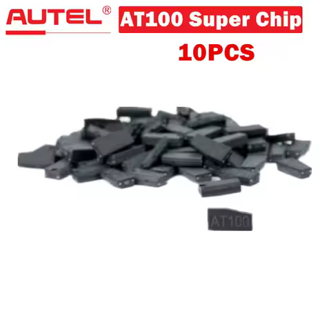 10PCS Autel AT100 Universal Super Transponder Chip Compatible with KM100 IM508 and IM608 Series 10pc
