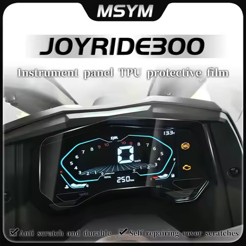 For SYM JOYRIDE300 JOYRIDE 300 Joyride300 2025 Motorcycle Accessories Cluster Scratch Protection Fil