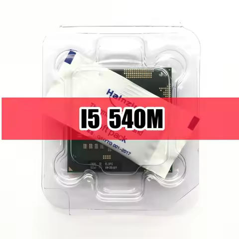 Original i5-540M Laptop CPU 3M Cache 2.53 GHz to 3.066 GHz i5 540M PGA988 processor Compatible HM57 