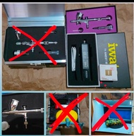 Iwata 岩田 噴筆 氣泵 噴槍 Airbrush 模型 工具 抽風機