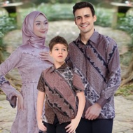 BAJU BATIK COUPLE KELUARGA KEBAYA BATIK LAMARAN KEBAYA WISUDA BATIK COUPLE AYAH DAN ANAK LAKI Batik 