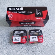 baterai Jam Tangan 626 Maxell Batu Battrey batre 377 Sr626Sw Maxell