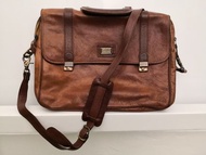 意大利製造 Marco Polo 真皮文青文件包